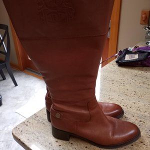 Brown Leather Riding Boots